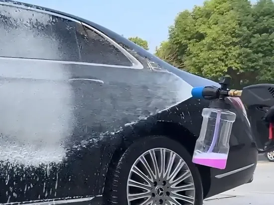 Car Care & Cleanings Snow Foam Lance 1L Pressure Washer Foam Qun Brass Material Foam Cannon with Transparent Bottle